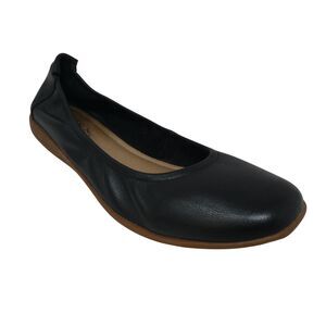 Joseph Seibel Fenja Black Leather Ballet Flats